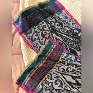 Colorful scarf OR table runner